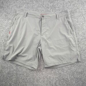 RHONE Men's Size 34 Gray Performance Golf Shorts Lightweight Quick Dry Active